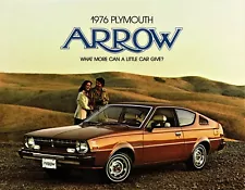 1976 Plymouth Arrow 160 GS GT Dealer Sales Brochure