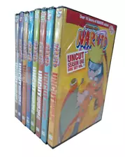 Naruto Uncut: Complete Seasons 1-4 (8 Box-Set 220 Episodes on 48 Discs Free Ship