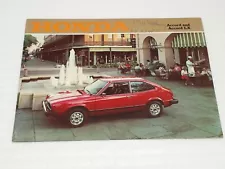 Vintage 1978 HONDA ACCORD SALES BROCHURE