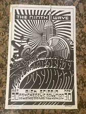 Rick Griffin Art Gallery Exhibit Poster Ninth Wave @ Psychedelic Solution NYC 86