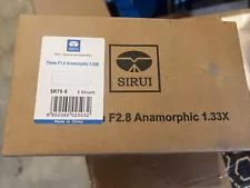 Sirui 75mm f/1.8 1.33x Anamorphic Lens for Sony E #SR75E