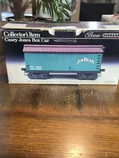 JIM BEAM CASEY JONES BOX CAR DECANTER ORIGINAL BOX & PACKAGING