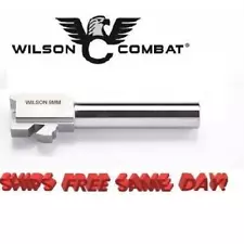 Wilson Combat BARREL, MATCH GRADE, 9MM, GLOCK 19, GEN 3,4,&5, DROP-IN, STAINLESS