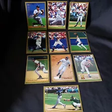 (10) 1999 Topps Oversized Baseball Jumbos Lot 3.5 x 5 