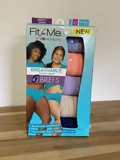 FRUIT OF THE LOOM - FIT FOR ME - BREATHABLE MESH BRIEFS SZ 13 - 5 PACK - NOP