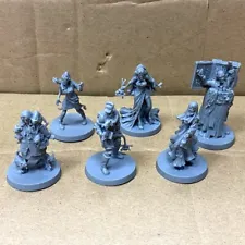 6PCS Survivors Miniatures From Zombicide 2nd Edition Presidential Pledge Game