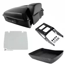 Chopped Pack Trunk Backrest Plate Mount Rack Fit For Harley Sport Glide 2018-21 (For: 2019 Sport Glide)