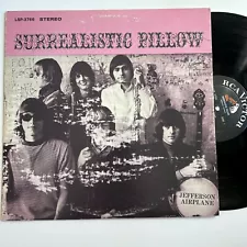 Jefferson Airplane Surrealistic Pillow Original 1967 LP RCA LSP-3766 Complete!