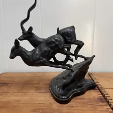 Bronze Antelope Sculpture