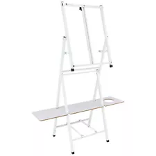 Bob Ross 2-in-1 Studio Easel Metal Four Legged Adjustable Tabletop Stand Shelf