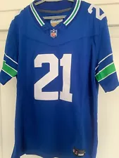 Devon Witherspoon Jersey Medium Seattle Seahawks Vapor Fuse 2023 Nike