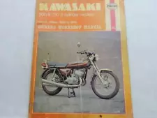 Kawasaki 500,750 3Cylinder 499 & 749cc 1969 Haynes Owners Workshop Manual B14907