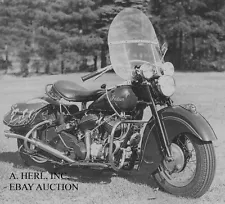 Indian 348 Big Chief Roadmaster - 1947 - motorcycle photo photograph