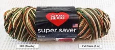 Red Heart Super Saver Yarn | CHOICE of VARIEGATED Colors | Full + Partial Skeins