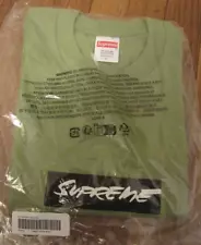 Supreme Futura Box Logo Tee T-Shirt Size Large Moss SS24 Brand New DS 2024