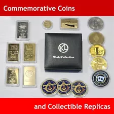 Commemorative Coins and Collectible Replicas (Visual Art Effect) No value