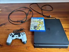 Sony PlayStation 4 Slim 500GB Home Console - Black With FIFA 17