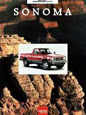 1993 GMC Sonoma SL SLS SLE Pickup Truck 24-Page Dealer Sales Brochure