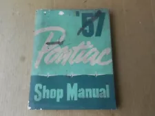 1957 Pontiac Shop Service Repair Manual Original OEM Star Chief Chieftain Super (For: 1957 Pontiac Super Chief)