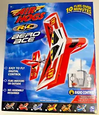 AIR HOGS AERO ACE REMOTE CONTROL PLANE R/C 27MHz B VINTAGE MINT IN BOX