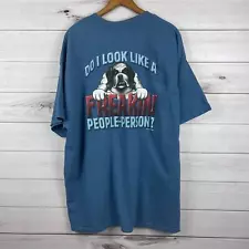 Vintage Big Dogs T-Shirt XXL “Do I Look Like A Freaking People Person” 2003