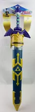 Legend of Zelda Link Master Plastic Sword w Scabbard Case - Costume Cosplay NEW