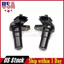 2pcs Transmission Input/Output Sensor Vehicle Speed Sensor For Nissan Cube Versa