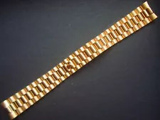 PRESIDENT TWO TONE GOLD WATCH BAND BRACELET FOR ROLEX DATEJUST 20MM STAINLESS ST