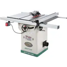 Grizzly G0771Z 120V/240V 10 Inch 2 HP 120V Hybrid Table Saw with T-Shaped Fence