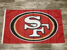 San Francisco 49ers Home Of The Faithful 3' x 5' Flag Banner Quest For 6 2024