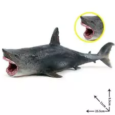 Megalodon Meg Model Lifelike Figure Jaws The Great White Shark Ocean Animal Toy