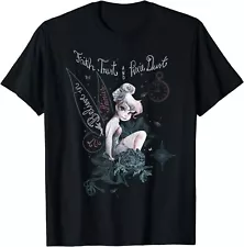 Tinker Bell Believe Drawing Portrait T-Shirt, S-5Xl, Made In USA