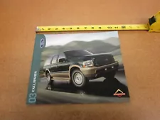 2003 Ford Excursion sales brochure 16 pg ORIGINAL