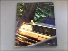 1995 Lexus LS LS400 38-page Original Car Sales Brochure Catalog