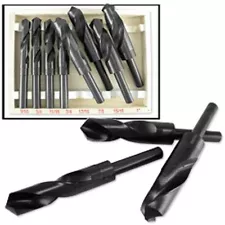 8 Pc Jumbo Industrial Drill Bit Tool Set Steel Tools 1" Impact Drill Press Bits