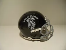 CUSTOM SONS OF ANARCHY MINI FOOTBALL HELMET