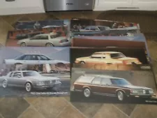 VINTAGE OLDSMOBILE OLDS VINTAGE CAR POSTERS 1983-1990 (YOU CHOOSE)