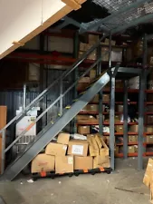 Industrial Warehouse Commercial Metal Staircase