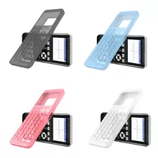 Clear Silicone Case Cover Skin for Texas Instruments TI-84 Plus CE Calculator