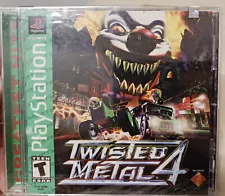 Twisted Metal 4 - Greatest Hits (Sony PlayStation 1, 2000) SEALED (cracked case)