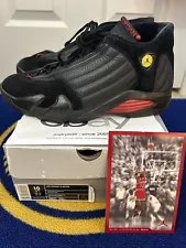 Size 10 - Nike Air Jordan XIV 14 Retro 2005 "Last Shot"