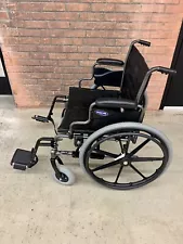 INVACARE TRACER IV Folding Adult Heavy Duty Bariatric Wheelchair 450LB 24” Seat