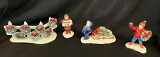 Dept 56 The Original Snow Village Wreaths For Sale #5408-9 Christmas Set Of 4