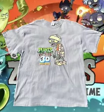 Plants Vs Zombies Zombies Video Game Promo Tee XL