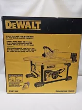 DEWALT DWE7485 Table Saw in Box