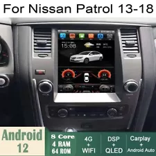 Car Android Gps Navigation Wifi 12.1" For Nissan Patrol Armada Radio Carpaly