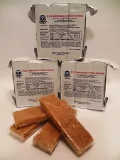 12 Pack SOS Emergency Survival Food Rations 3 Day 3600 Calories. 108 meal bars.