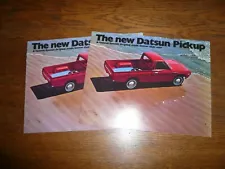 1973 Datsun Pickup Sales Brochure - Vintage- Two For One