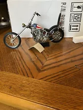 Franklin Mint Ultimate Chopper Captain America Easy Rider Harley Davidson