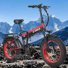 2024 E-Bike 20" Electric Bike for Adults 1000W Motor City Bicycle-Commuter Ebike